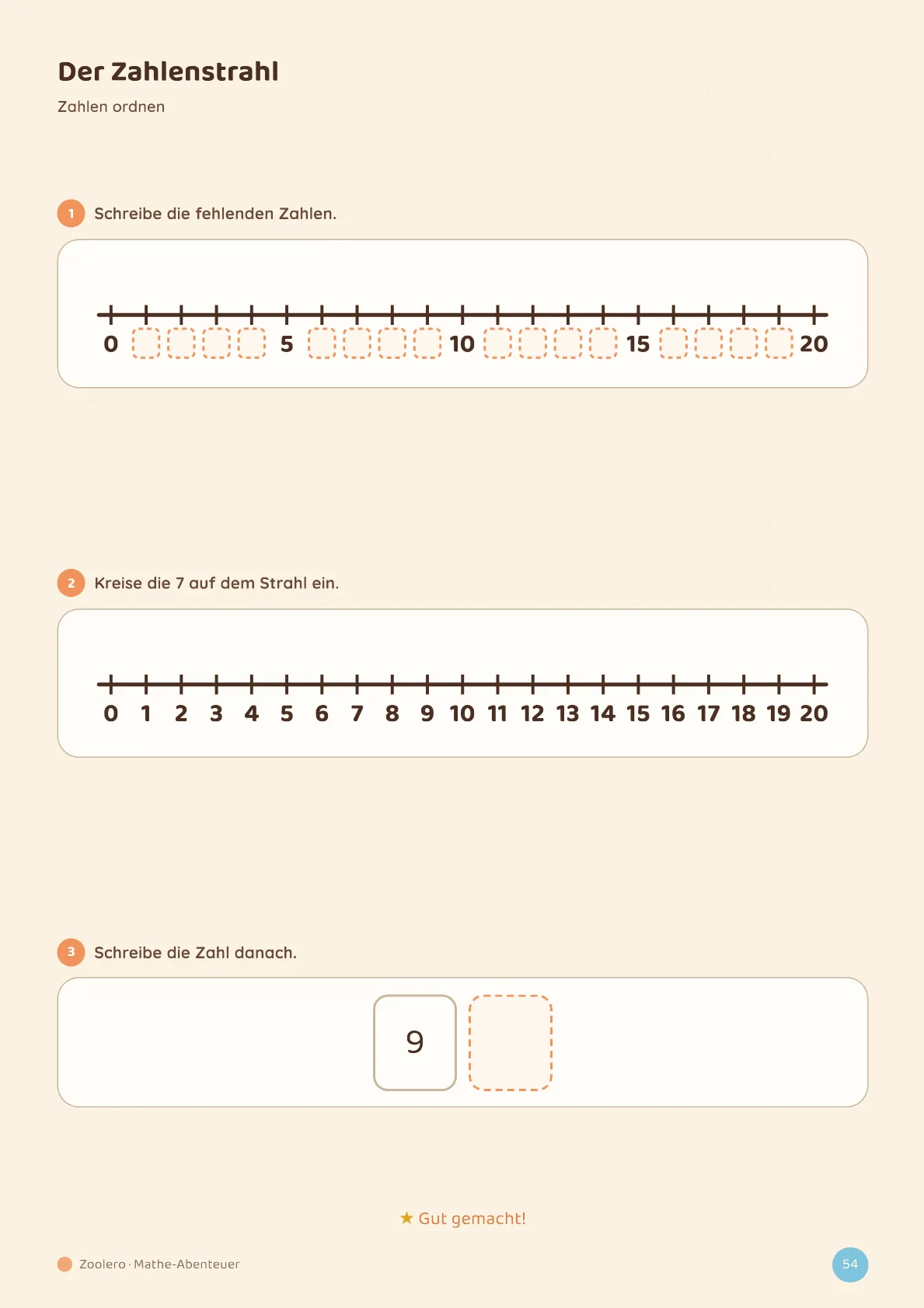 Seite 5 von 6 — Mathe-Abenteuer 1
