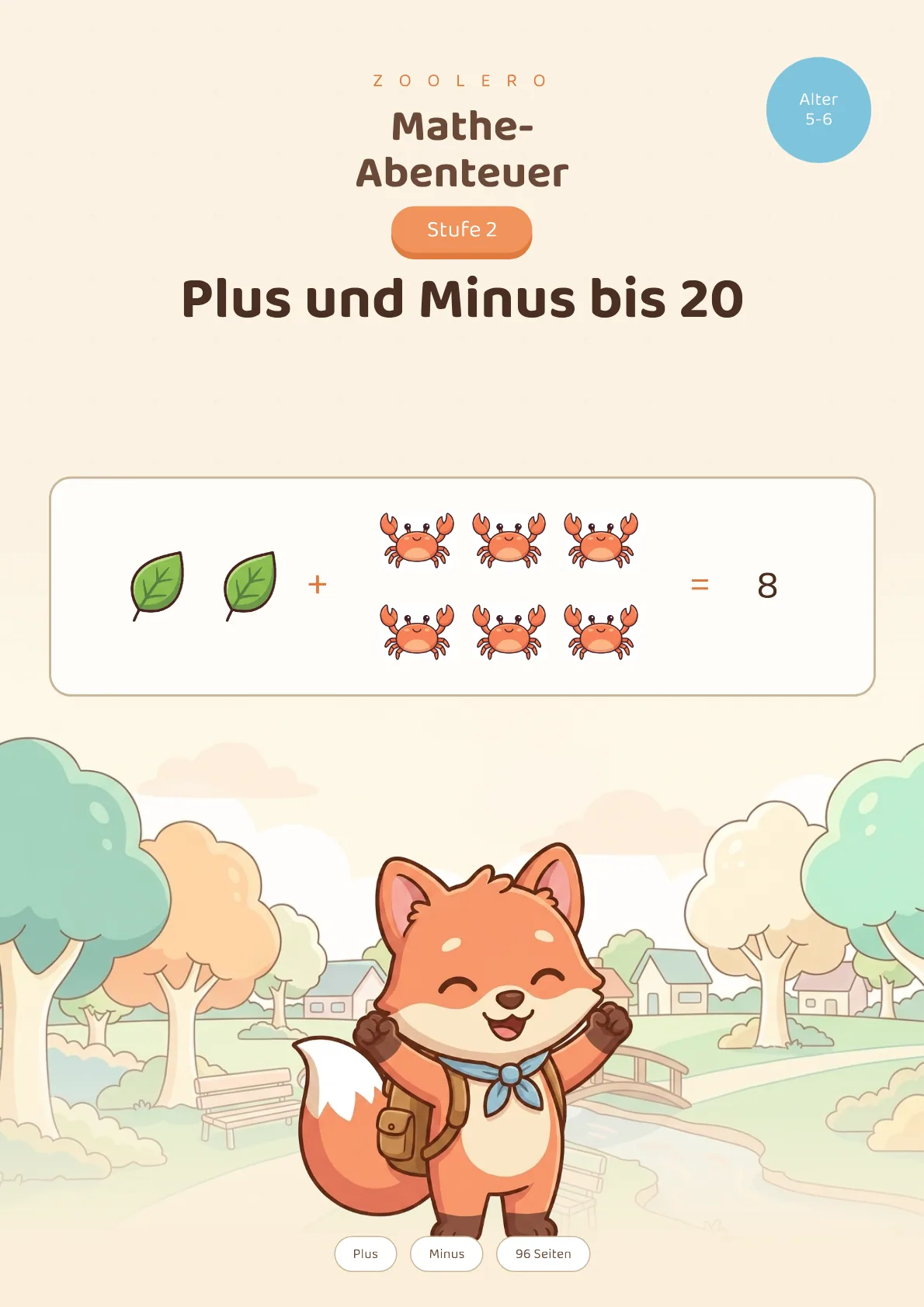 Mathe-Abenteuer 2 — Plus und minus bis 20