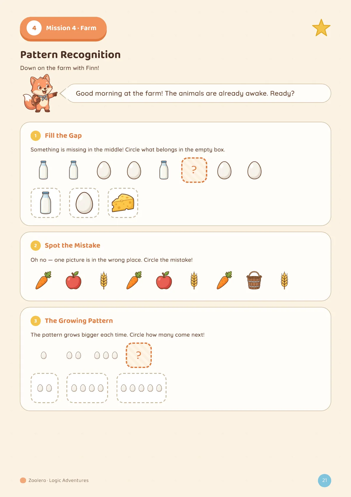 Page 1 of 6 — Logic Adventures 1