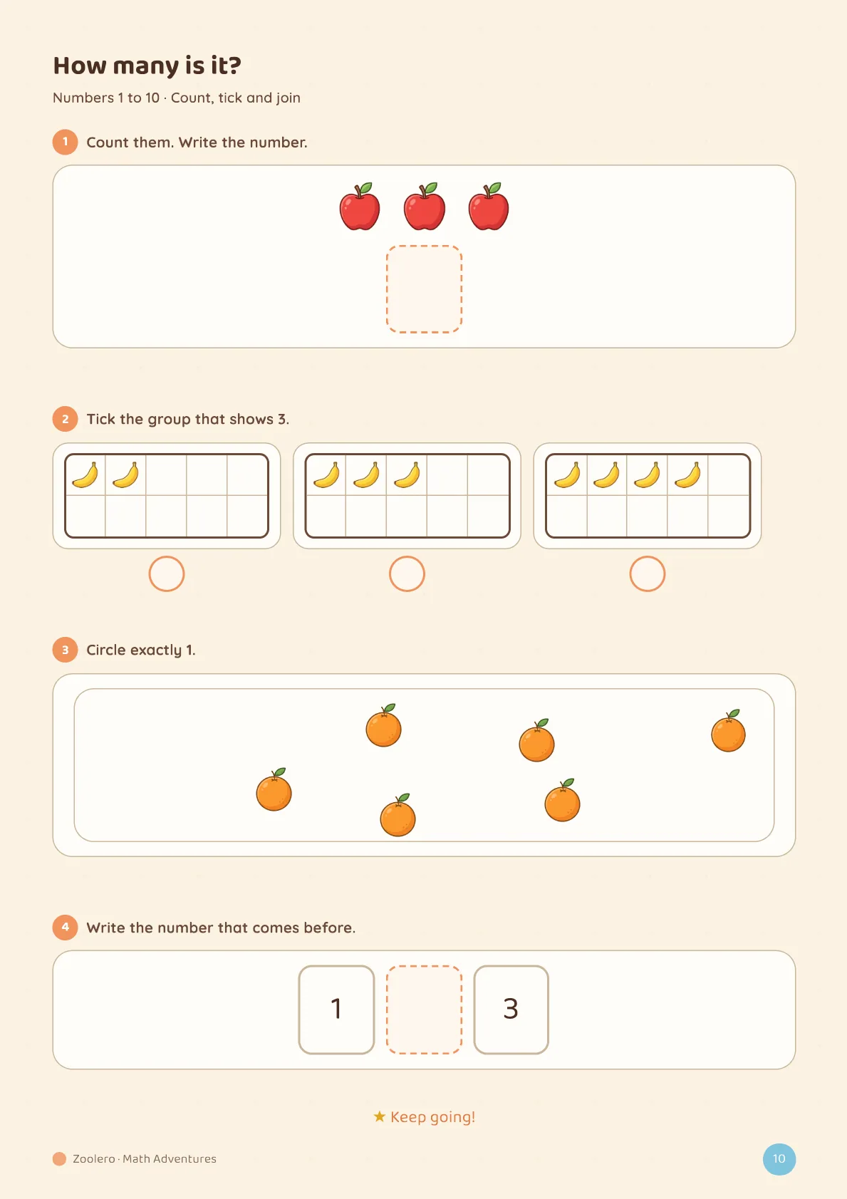 Page 2 of 6 — Math Adventures 1