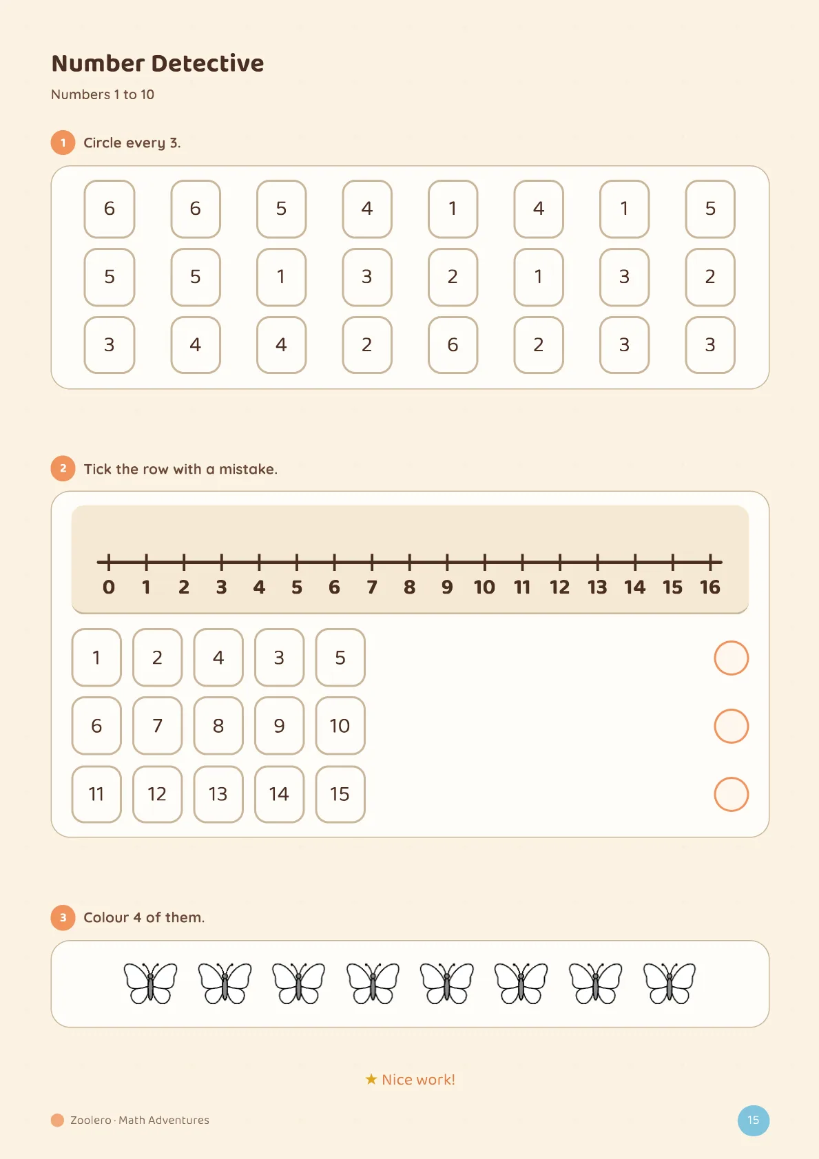 Page 3 of 6 — Math Adventures 1