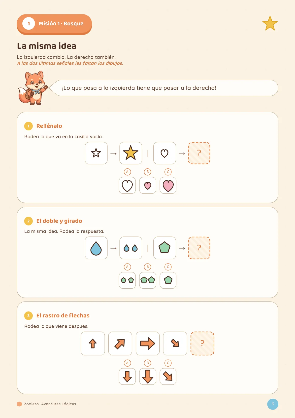 Página 1 de 6 — Aventuras Lógicas 2