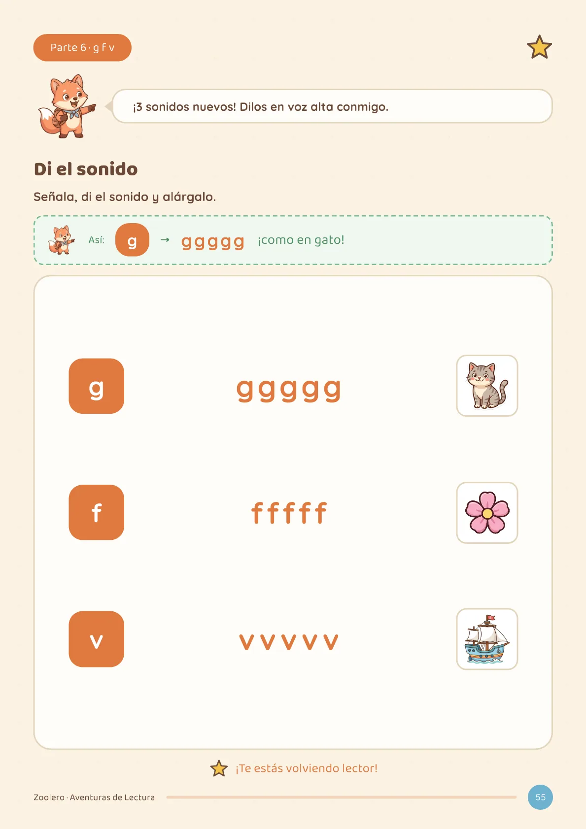 Página 3 de 6 — Aventuras de Lectura