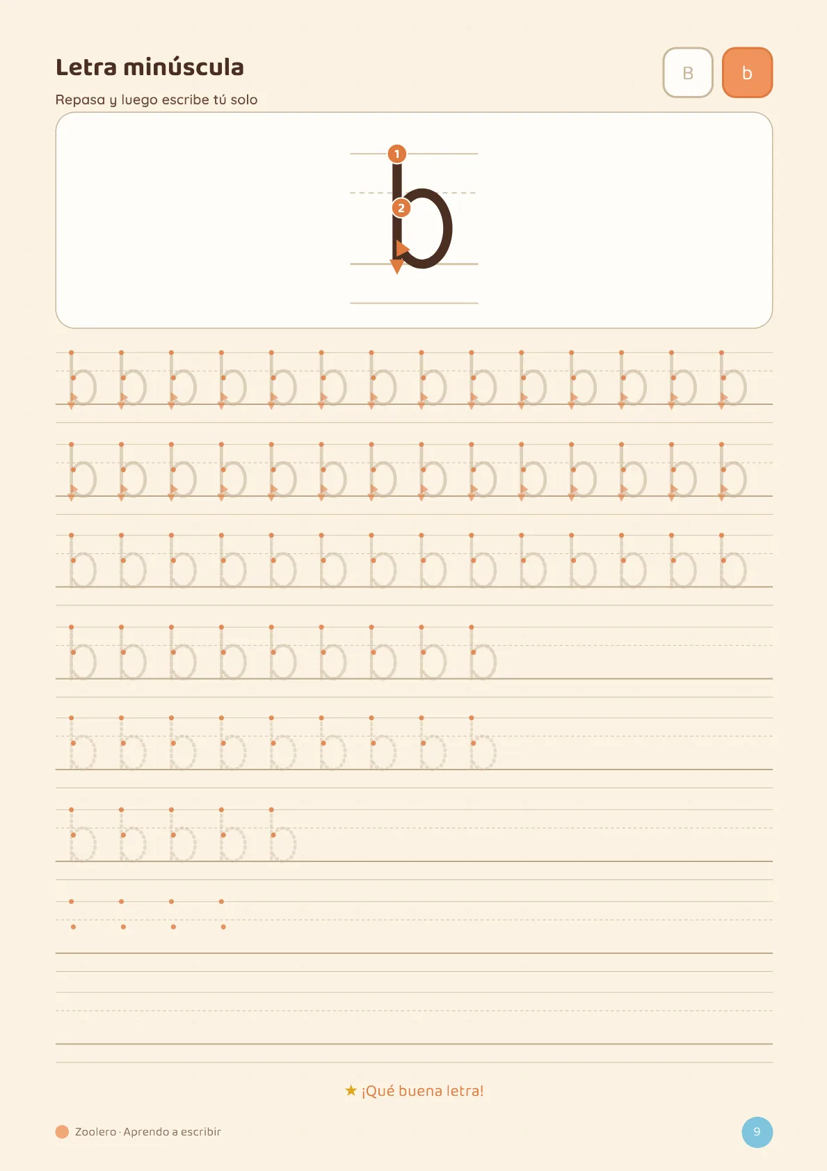 Página 6 de 6 — Aprendo a escribir