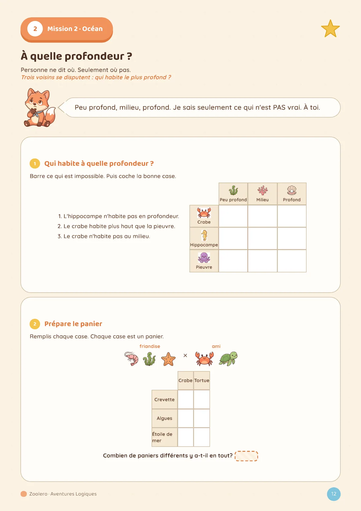 Page 4 sur 6 — Aventures Logiques 2