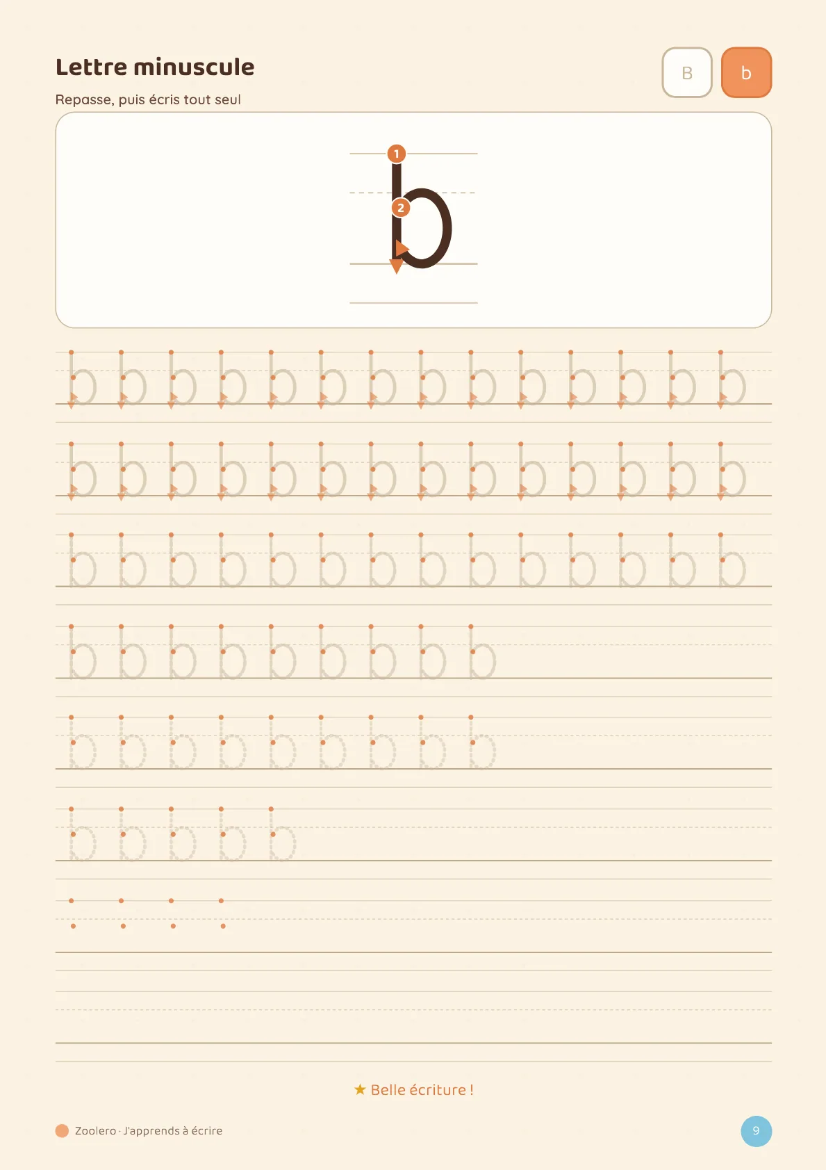 Page 6 sur 6 — J’apprends à écrire