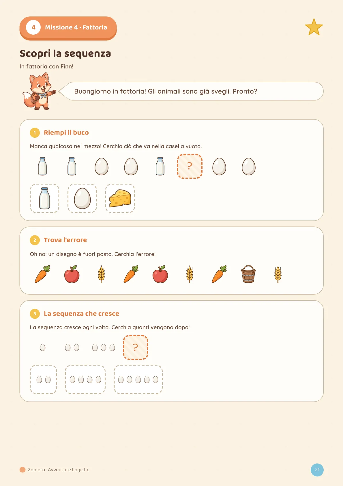 Pagina 1 di 6 — Avventure Logiche 1
