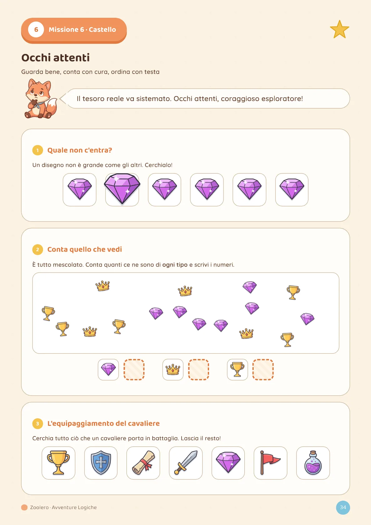 Pagina 4 di 6 — Avventure Logiche 1