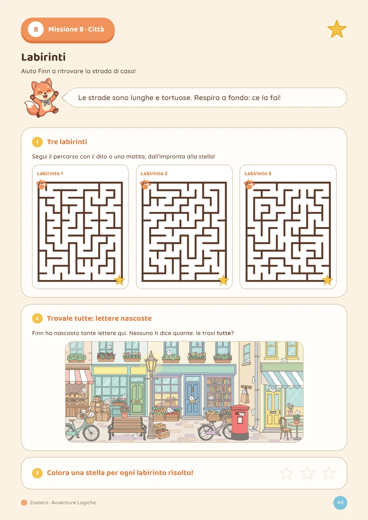 Pagina 5 di 6 — Avventure Logiche 1