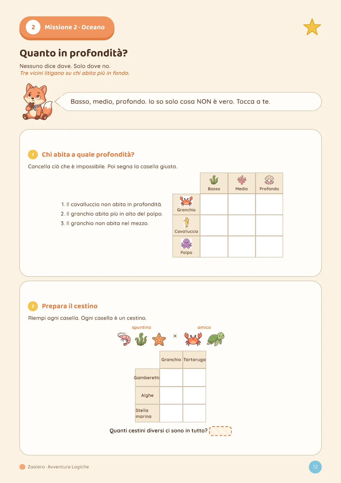 Pagina 4 di 6 — Avventure Logiche 2