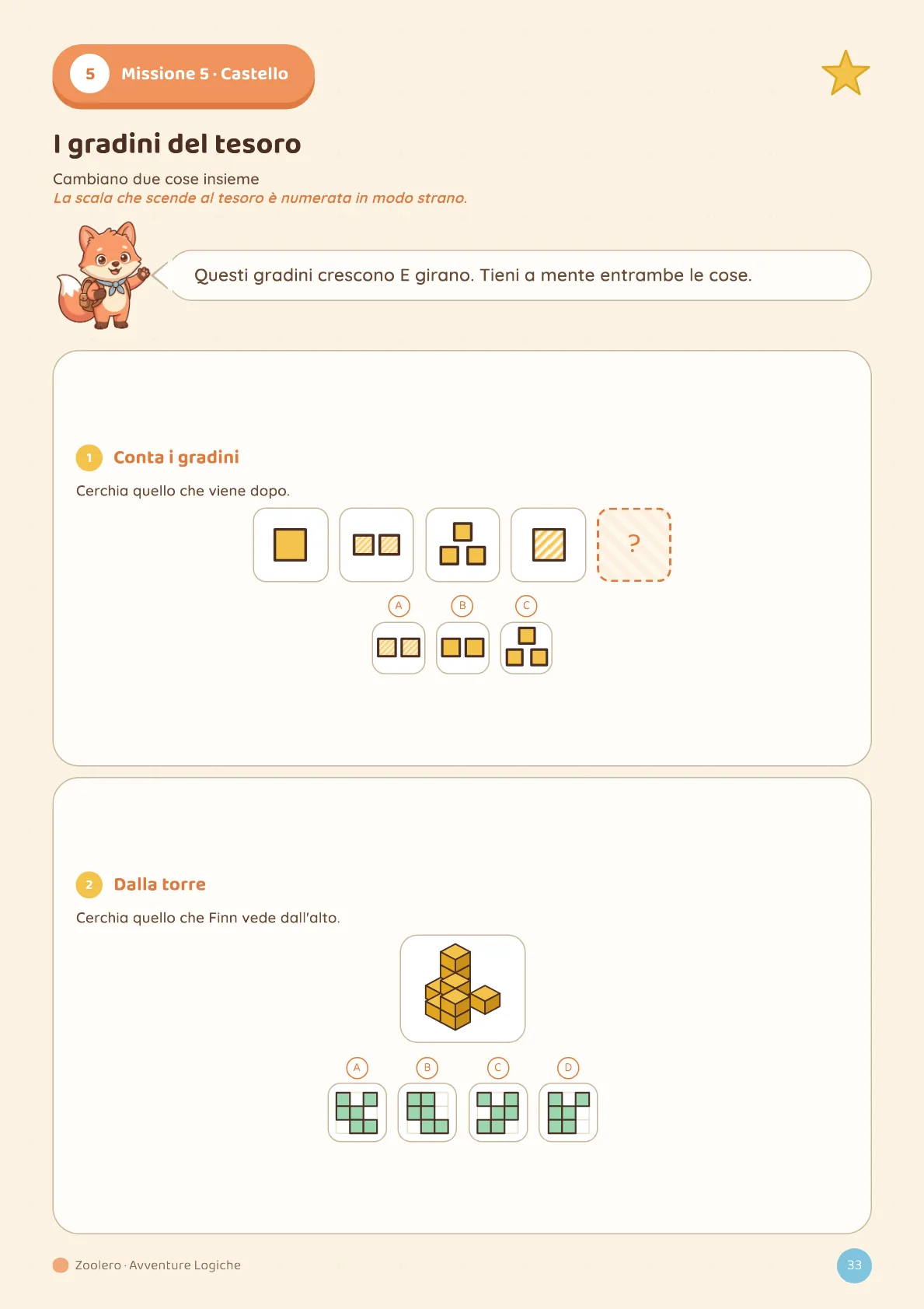 Pagina 5 di 6 — Avventure Logiche 2