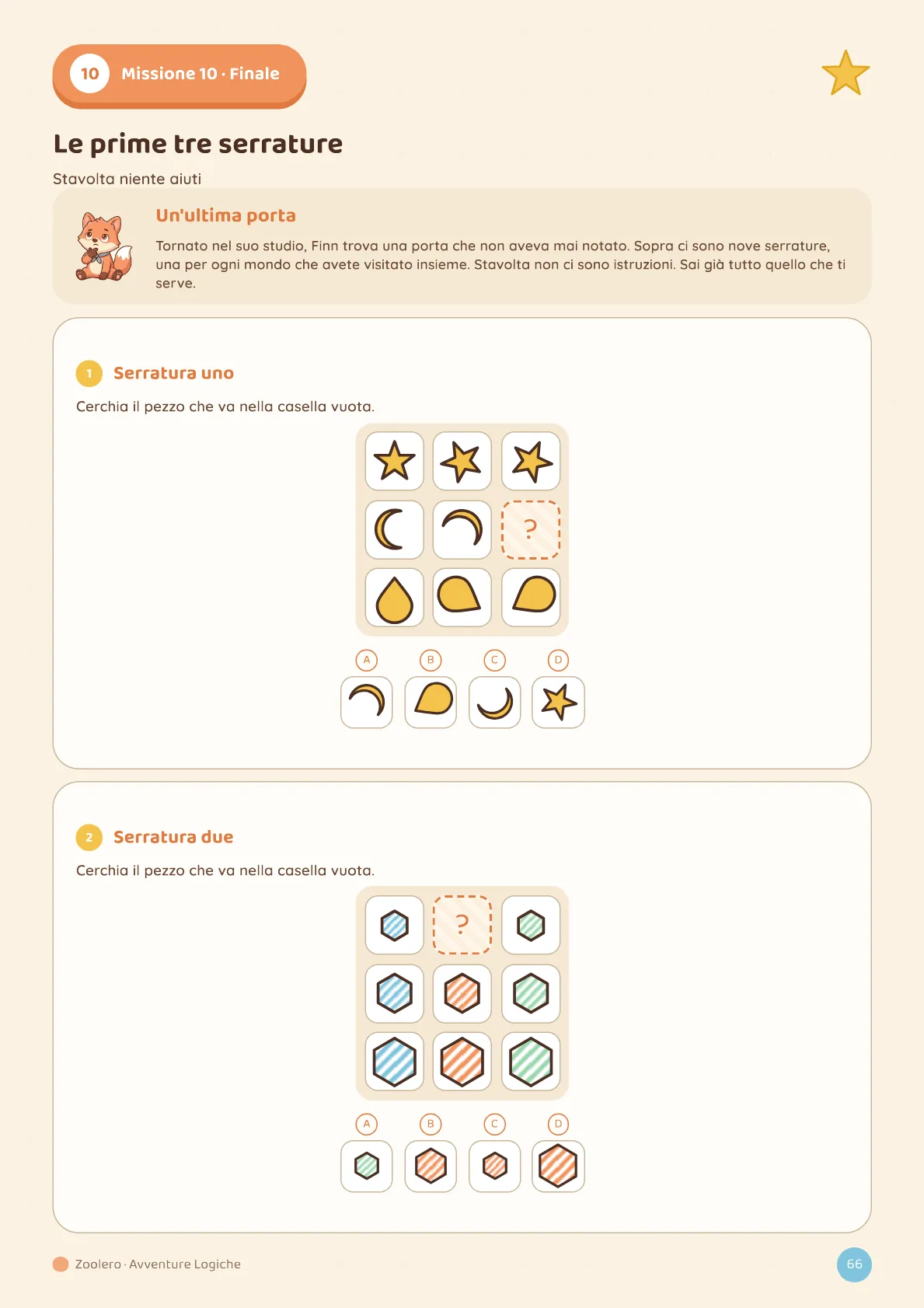 Pagina 6 di 6 — Avventure Logiche 2