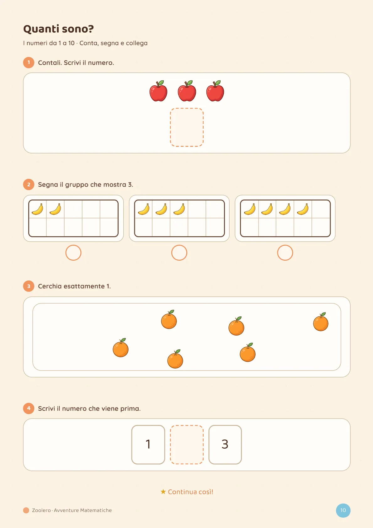 Pagina 2 di 6 — Avventure Matematiche 1