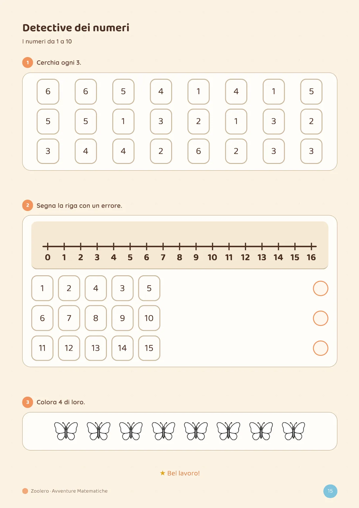 Pagina 3 di 6 — Avventure Matematiche 1