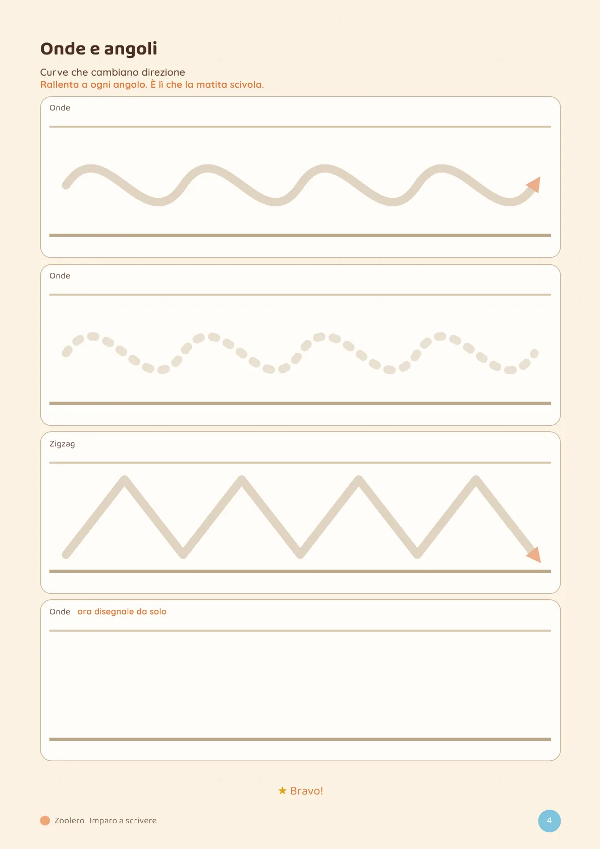 Pagina 2 di 6 — Imparo a scrivere