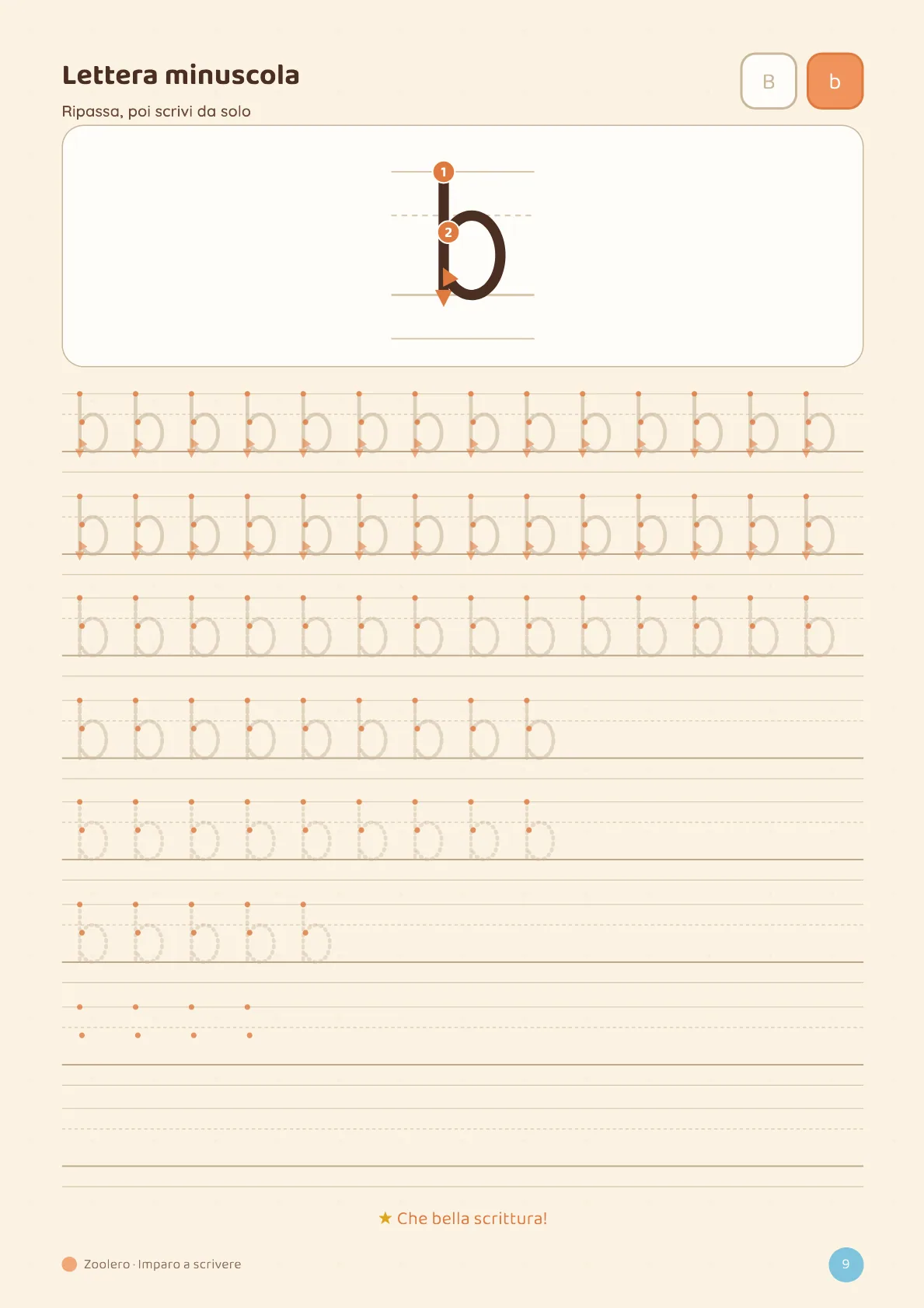 Pagina 6 di 6 — Imparo a scrivere