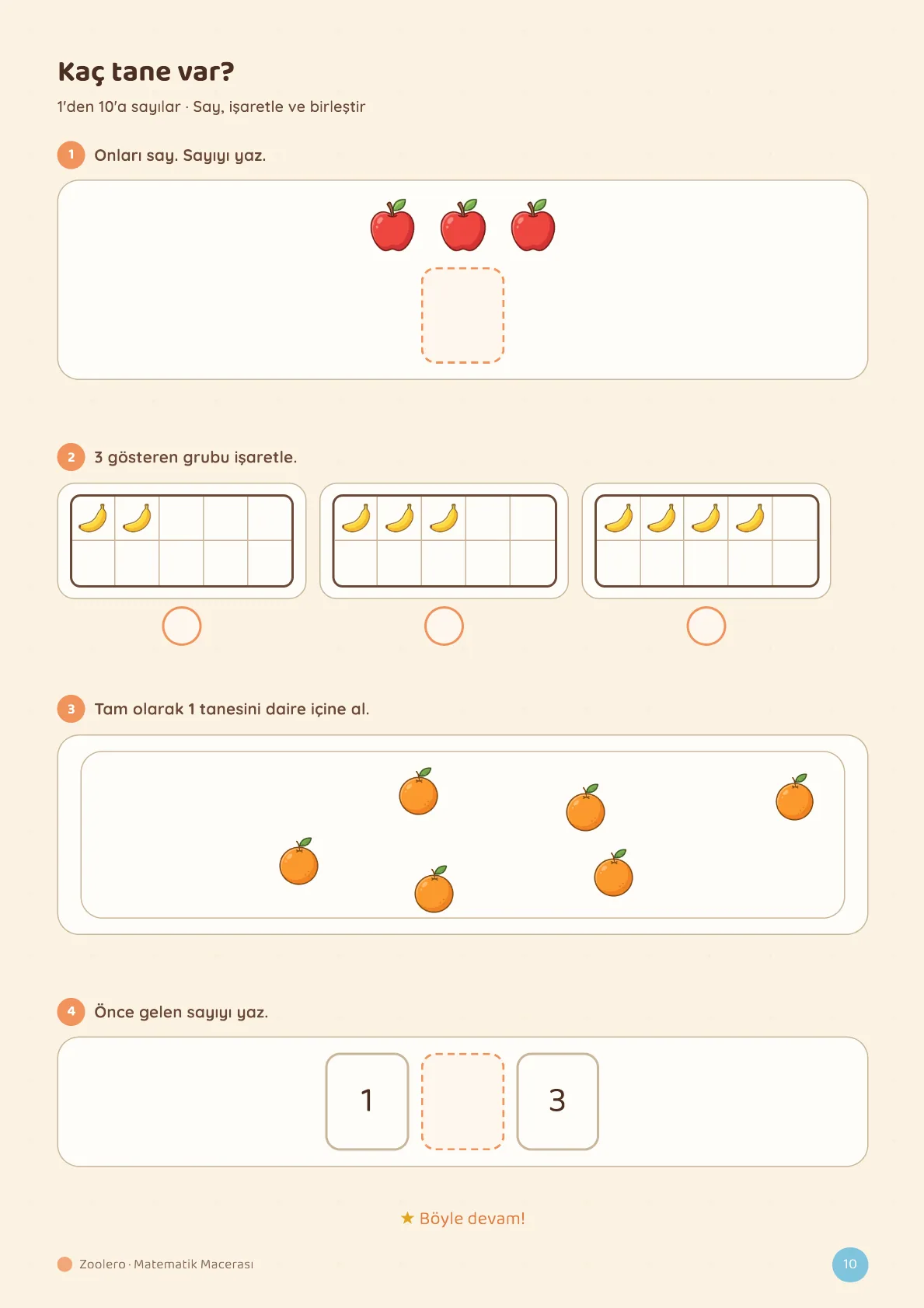 6 sayfadan 2. — Matematik Macerası 1
